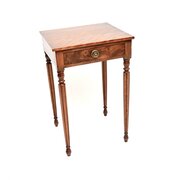 Antique Georgian Period Walnut Side Table