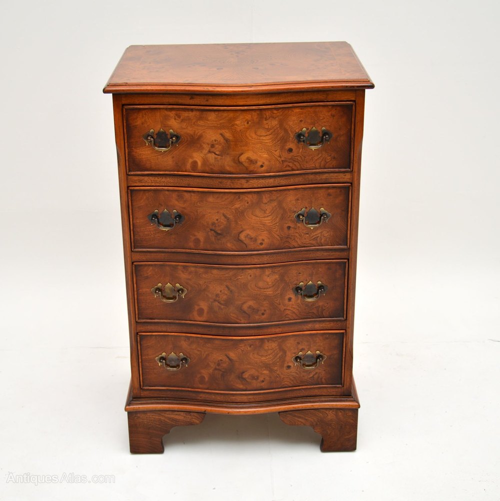 Antiques Atlas Antique Style Burr Elm Chest Of Drawers