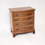 Antique Georgian Style Burr Walnut Chest of Drawer