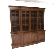 Antique Georgian Style Mahogany Bookcase