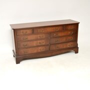 Antique Georgian Style Mahogany Chest Of Drawers