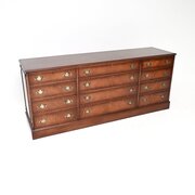 Antique Georgian Style Mahogany Chest Of Drawers