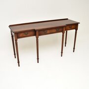 Antique Georgian Style Mahogany Console Table