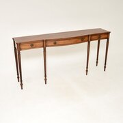 Antique Georgian Style Mahogany Console Table