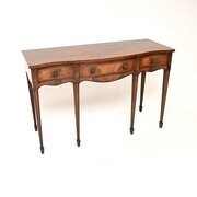 Antique Georgian Style Mahogany Console Table