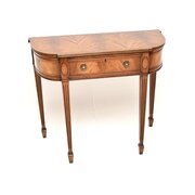 Antique Georgian Style Mahogany Console Table