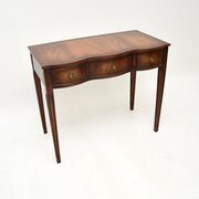 Antique Georgian Style Mahogany Desk / Console