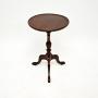 Antique Georgian Style Mahogany Wine Table
