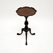 Antique Georgian Style Mahogany Wine Table