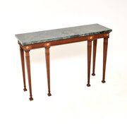 Antique Georgian Style Marble Top Console Table