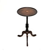 Antique Inlaid Mahogany Wine Table
