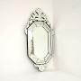Antique Italian Venetian Murano Glass Mirror