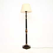 Antique Lacquered Chinoiserie Floor Lamp