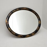 Antique Lacquered Chinoiserie Mirror