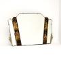 Antique Lacquered Chinoiserie Mirror
