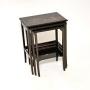Antique Lacquered Chinoiserie Nest of Tables