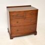 Antique Mahogany Bow Front Chest of Drawers