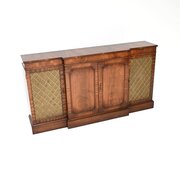 Antique Mahogany Grill Front Sideboard