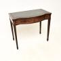  Mahogany Leather Top Desk / Console Table