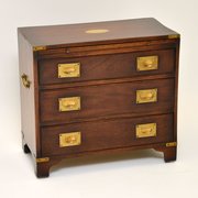 Mahogany Military Campaign Chest Of Drawer