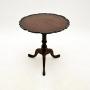 Antique Mahogany Occasional Side Table
