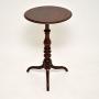 Antique Mahogany Occasional Table