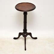 Antique Mahogany Wine Table 