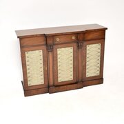 Antique Regency Mahogany Grill Front Sideboard