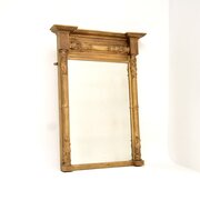 Antique Regency Period Gilt Wood Mirror