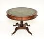 Antique Regency Period Mahogany Leather Top Table