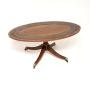 Antique Regency Style Leather Top Coffee Table