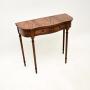 Antique Regency Style Mahogany Console Table