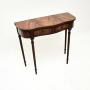 Antique Regency Style Mahogany Console Table
