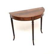 Antique Regency Style Mahogany Console Table