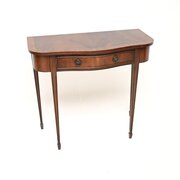 Antique Regency Style Mahogany Console Table