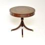 Antique Regency Style Mahogany Leather Top Table