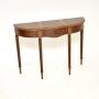 Antique Regency Style Yew Wood Console Table