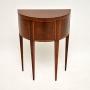 Antique Sheraton Inlaid Mahogany Tea / Work Table