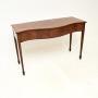 Antique Sheraton Style Mahogany Console Table