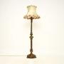 Antique Victorian Gilt Wood Floor Lamp