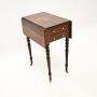 Antique Victorian Inlaid Rosewood Drop Leaf Table