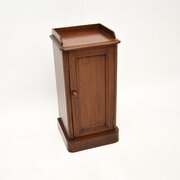 Antique Victorian Mahogany Bedside Cabinet