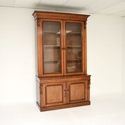 Antique Victorian Mahogany Bookcase