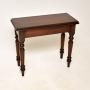 Antique Victorian Mahogany Console / Side Table