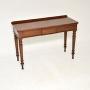 Antique Victorian Mahogany Console Table