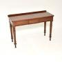 Antique Victorian Mahogany Console Table