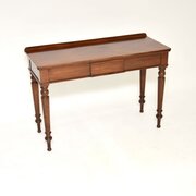 Antique Victorian Mahogany Console Table