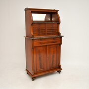 Antique Victorian Mahogany Dentist Cabinet