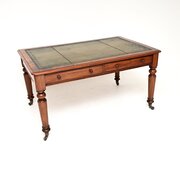 Antique Victorian Mahogany Partners Desk