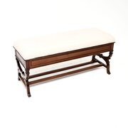 Antique Victorian Mahogany Piano Duet Stool